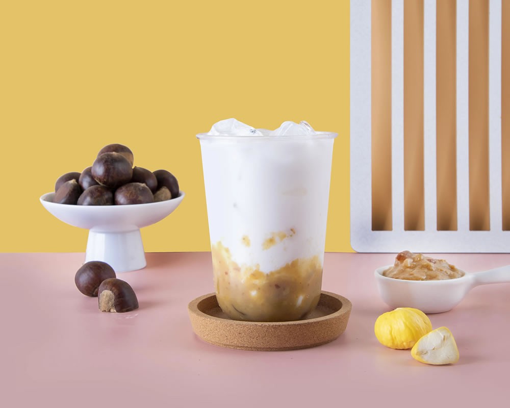 板栗奶茶